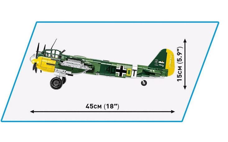 Cobi Klocki Junkers JU-88 1160 elementov 3