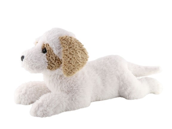 Plišasti pes Havanese - Ležeč, 60 cm