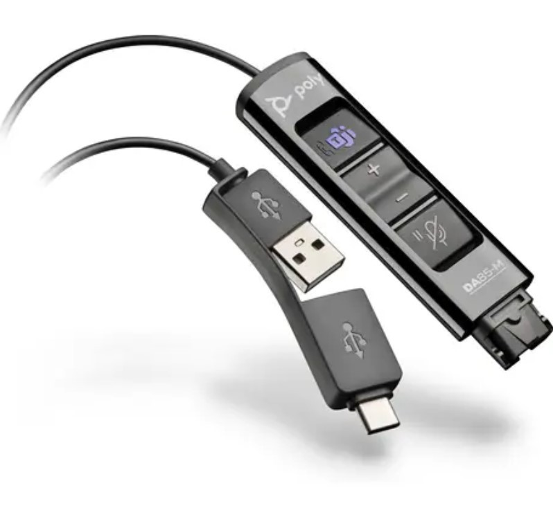 Adapter USB na QD, črn