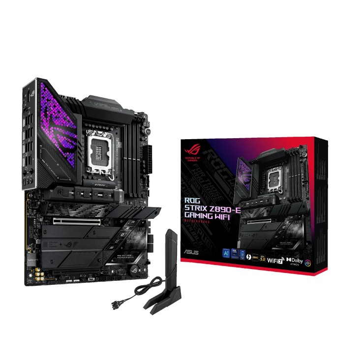 Asus ROG STRIX Z890-E GAMING WIFI matična plošča (s1851, 4x DDR5, TB4, ATX)