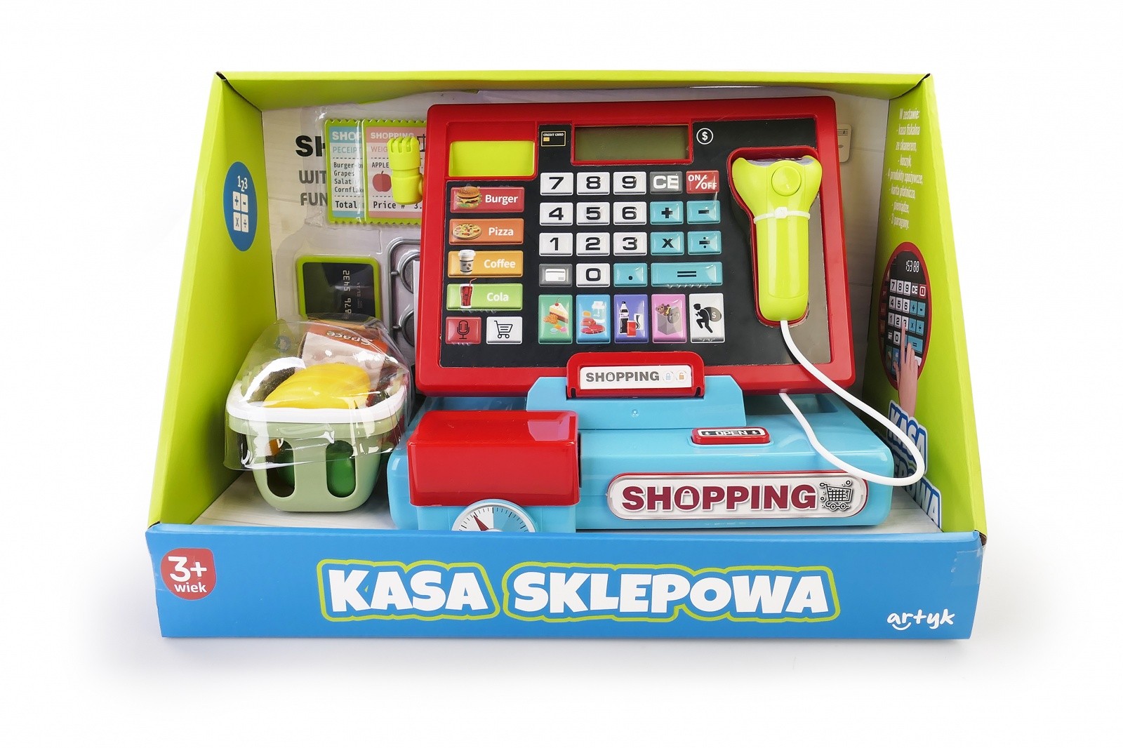Fiskalna blagajna s skenerjem in tehtnico