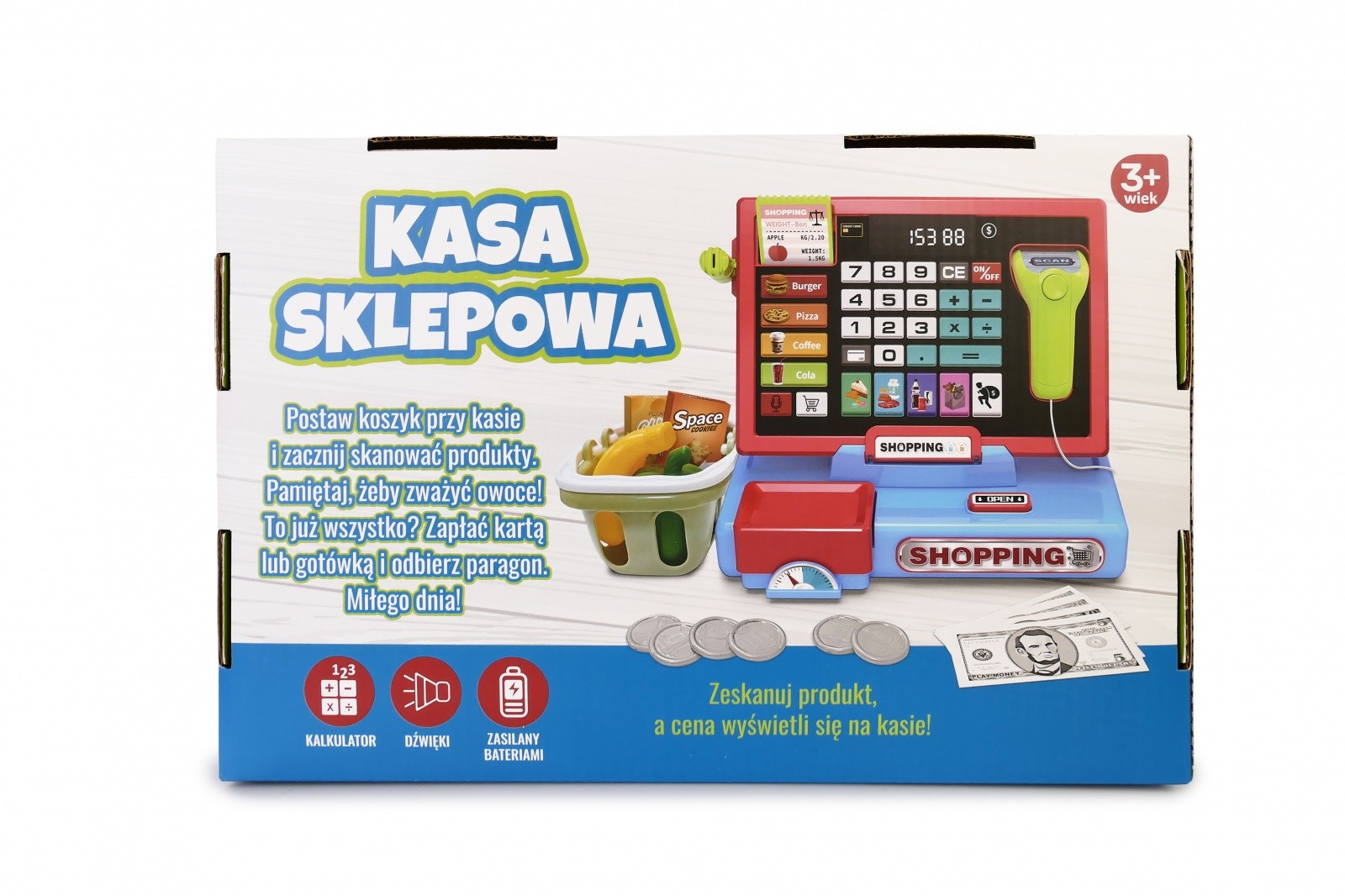 Fiskalna blagajna s skenerjem in tehtnico 4