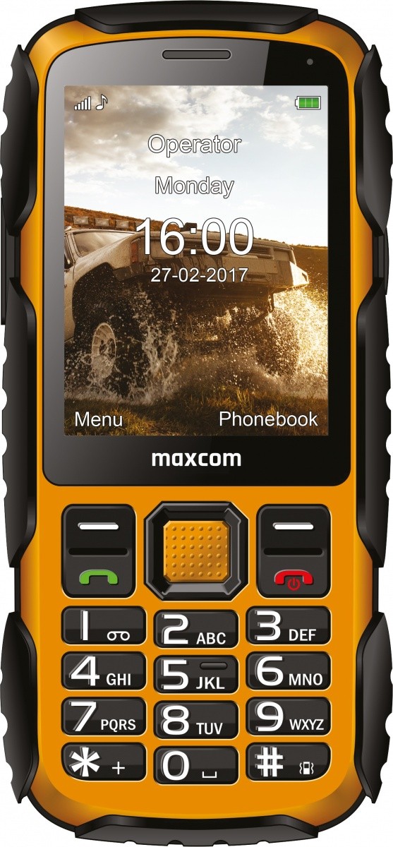 Ojačan telefon MM920L Strong (rumena)