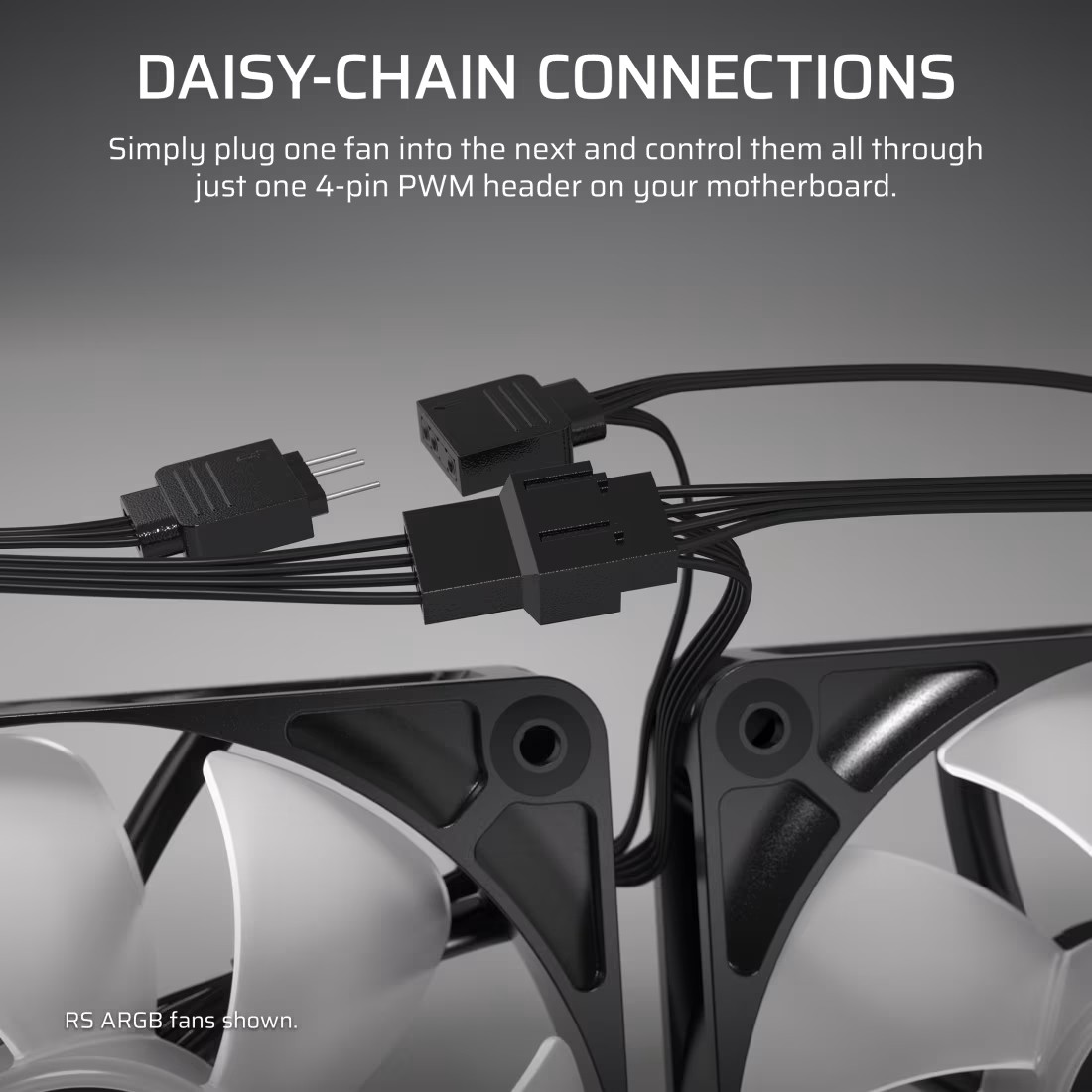 Corsair RS140 ventilator 140mm, bel 3
