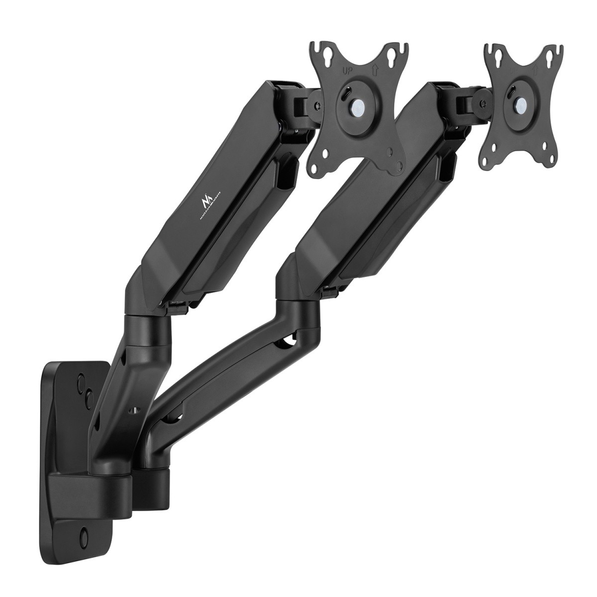 Stenski nosilec za 2 monitorja MC-988, do 9 kg/monitor, 17-32" 5