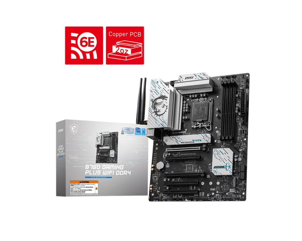 Matična plošča MSI B760 GAMING PLUS WIFI LGA 1700 (4x DDR4)