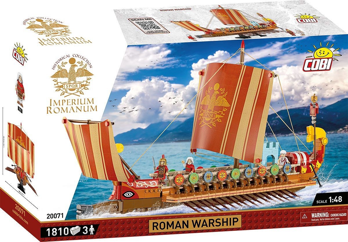 Cobi Klocki Imperium Romanum - Okręt wojenny