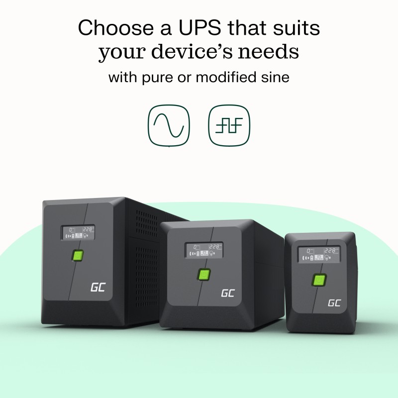 UPS napajalnik 600W/1000VA, modificirana sinusoida 7