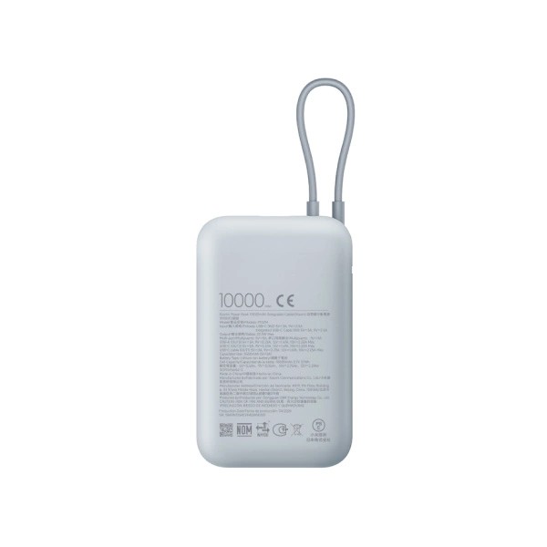 Prenosni polnilnik Power bank 10000mAh ledeno modra 2