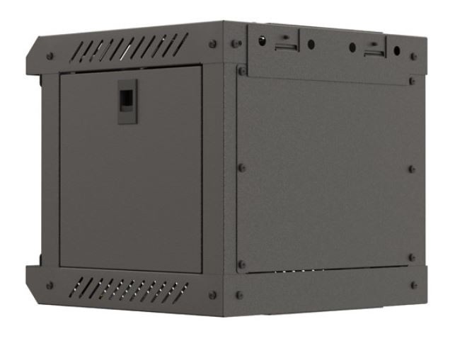 10" viseča omara za rack 4U, 300x300 mm (črna) 5