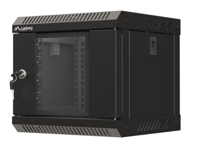10" viseča omara za rack 4U, 300x300 mm (črna) 8