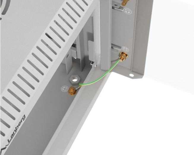 10" viseča omara za rack 4U, 300x300 mm (siva) 6