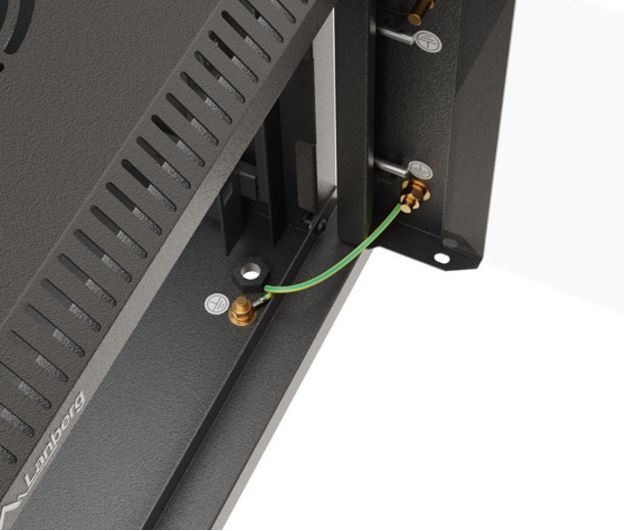 10" viseča omara za rack 6U, 300x300 mm (črna) 3