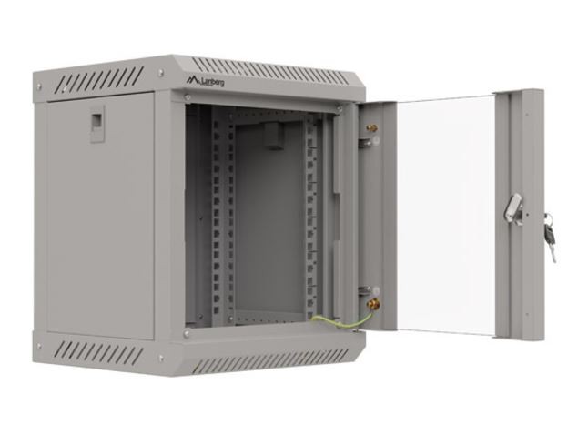 10" viseča omara za rack 6U, 300x300 mm (siva) 4