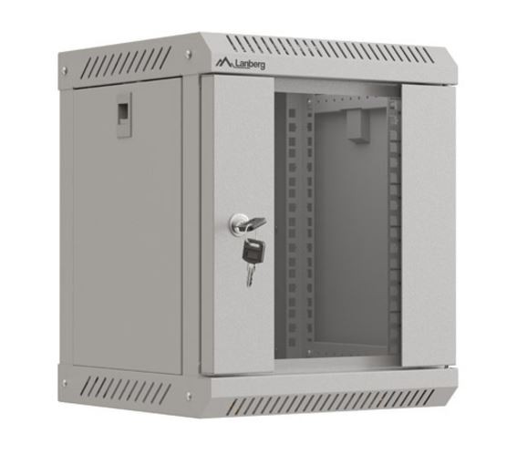 10" viseča omara za rack 6U, 300x300 mm (siva)