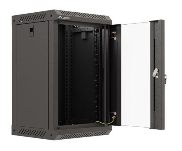 10" viseča omara za rack 9U, 300x300 mm (črna) 5