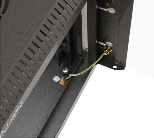 10" viseča omara za rack 9U, 300x300 mm (črna) 6