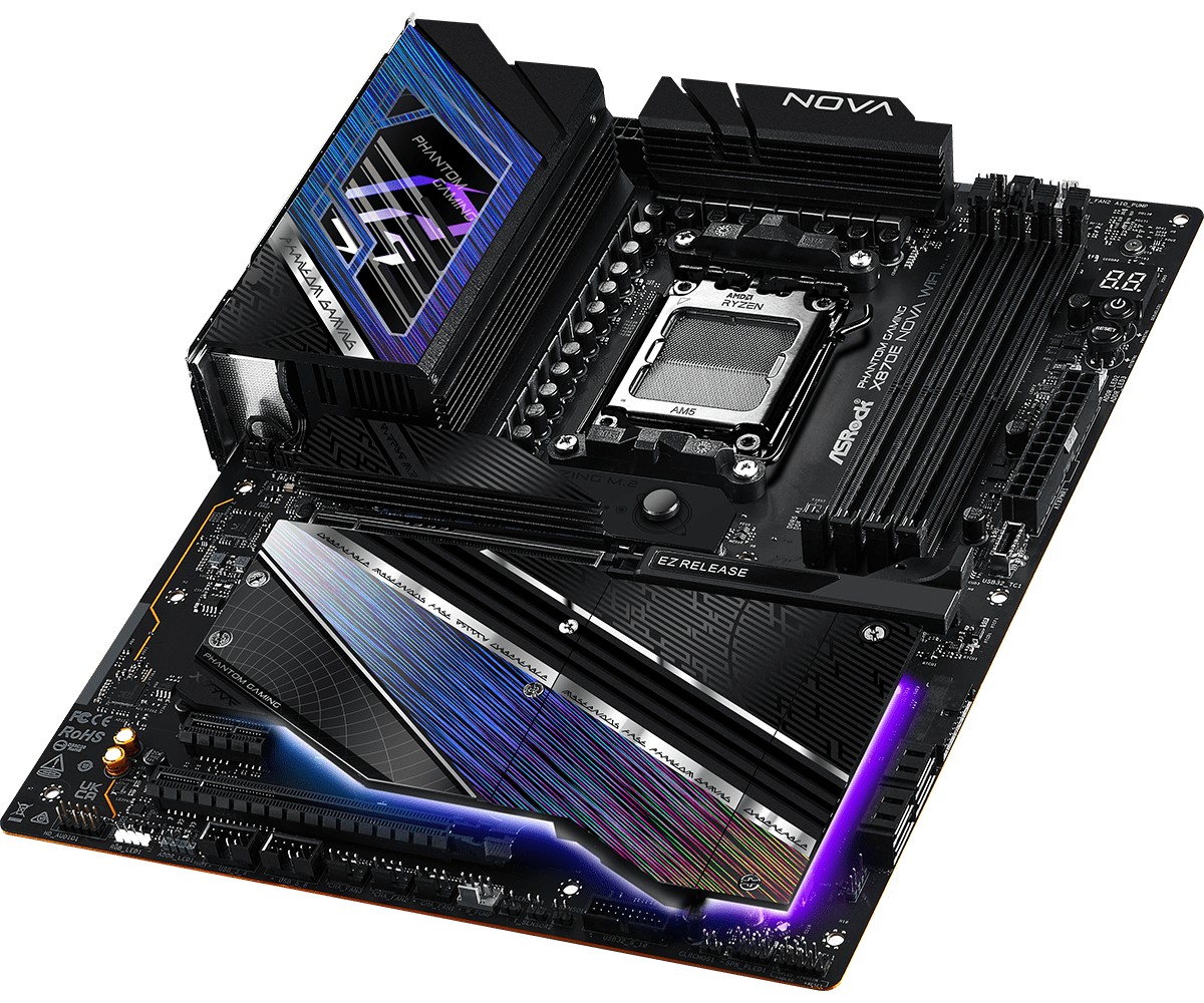 Matična plošča X870E NOVA WIFI AM5, 4x DDR5, M.2, ATX 6