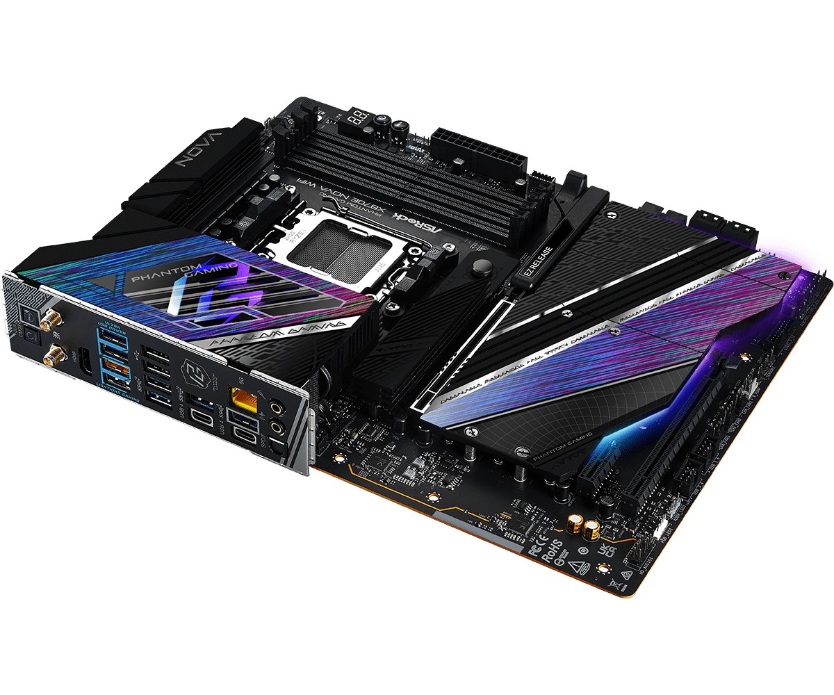 Matična plošča X870E NOVA WIFI AM5, 4x DDR5, M.2, ATX 7