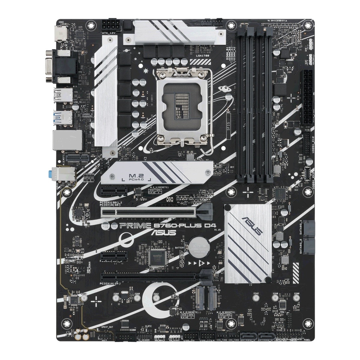 Asus PRIME B760-PLUS D4 matična plošča (s1700, 4x DDR4, ATX)