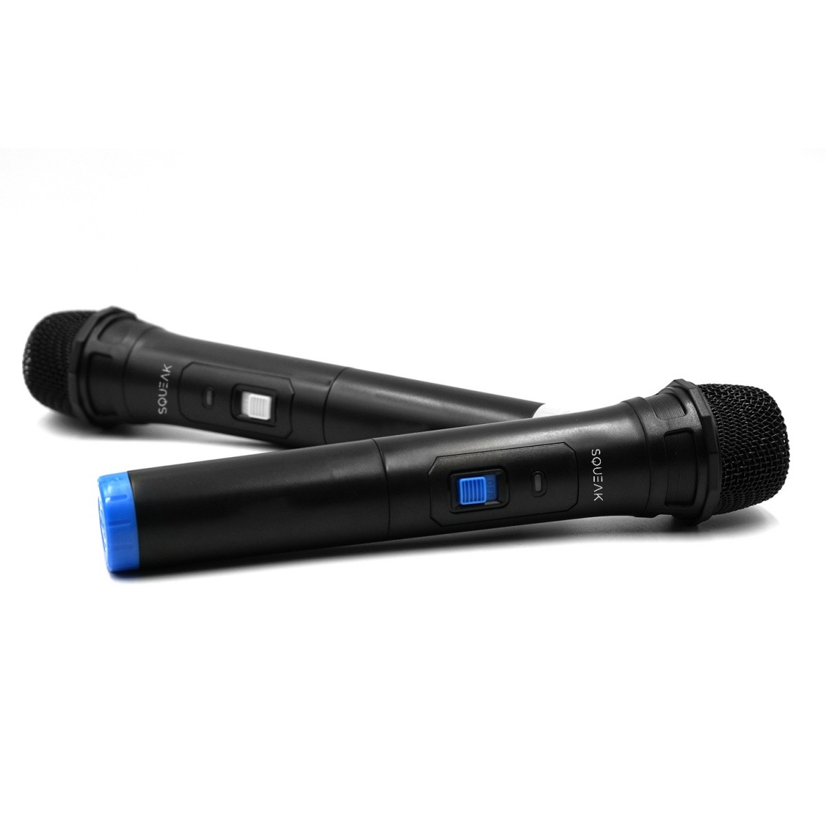 SQUEAK VocalDuo karaoke mikrofona, 2.4GHz, doseg 30m