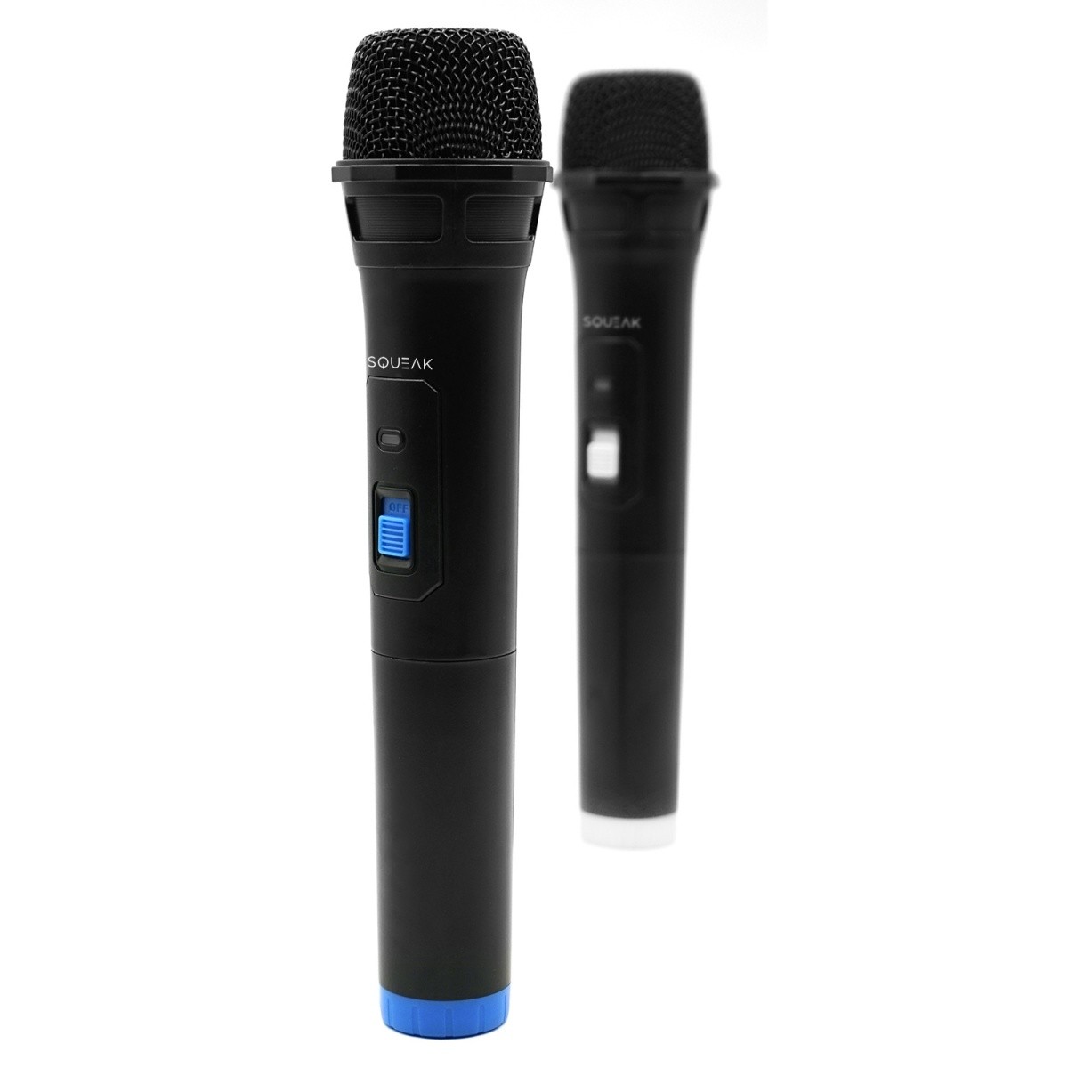 SQUEAK VocalDuo karaoke mikrofona, 2.4GHz, doseg 30m 8