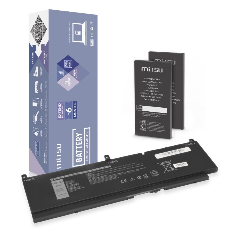 Mitsu Baterija za Dell Precision 15 7550/7560/7760 (11.4V, 7400mAh)