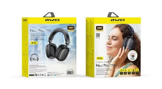 Bluetooth naglavne slušalke AT6 2