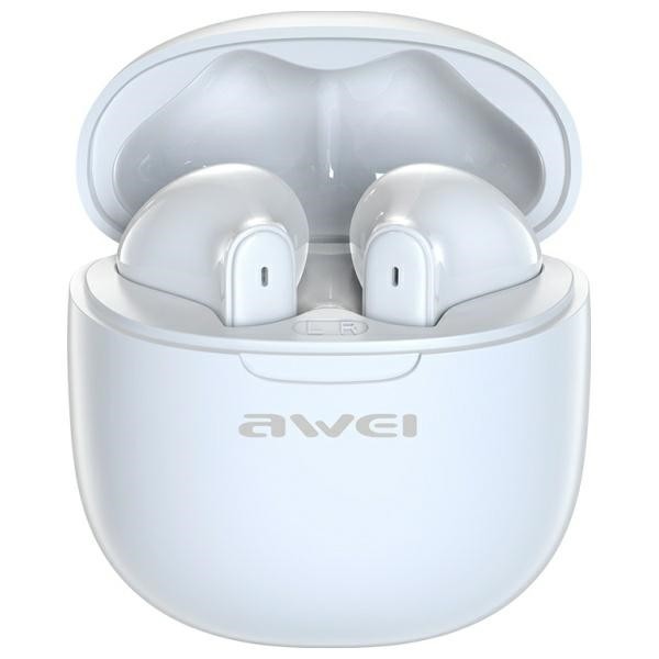 Brezžične Bluetooth 5.3 slušalke T68 TWS (bele)