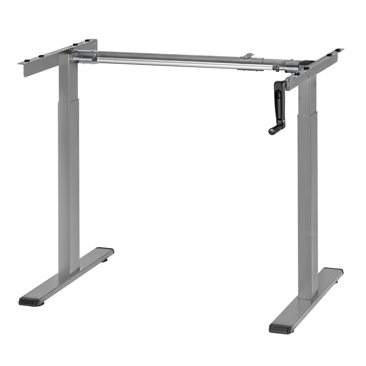Maclean MC-790NG Ergonomsko pisalniško mizo z nastavljivo višino (do 60kg) - Siva 4