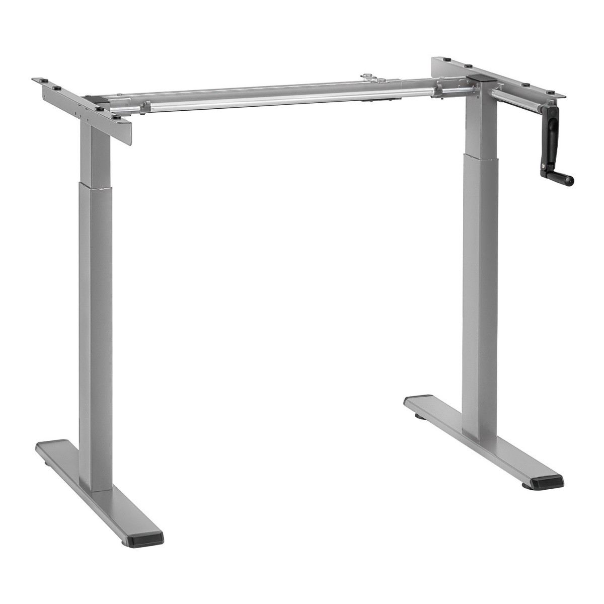 Maclean MC-790NG Ergonomsko pisalniško mizo z nastavljivo višino (do 60kg) - Siva 5
