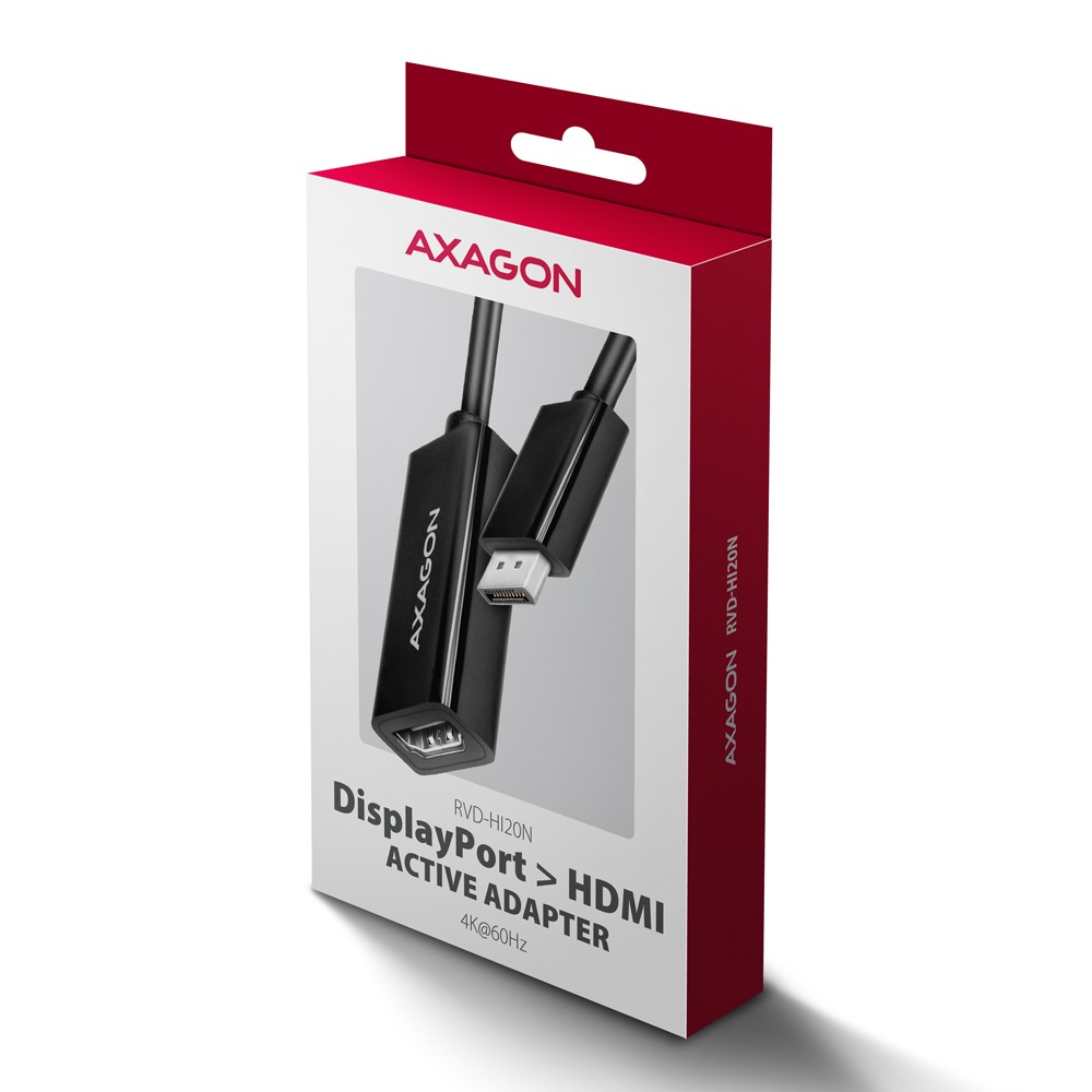 Aktivni DisplayPort v HDMI adapter RVD-HI20N, 4K/60Hz 7
