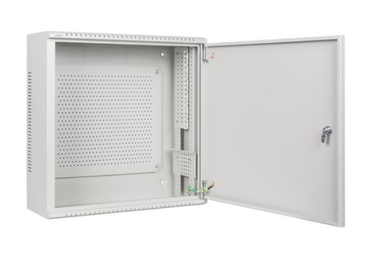 Namestitveni rack omarica 19" 6U+3U 540x200 mm nizka siva (sestavljena) 6