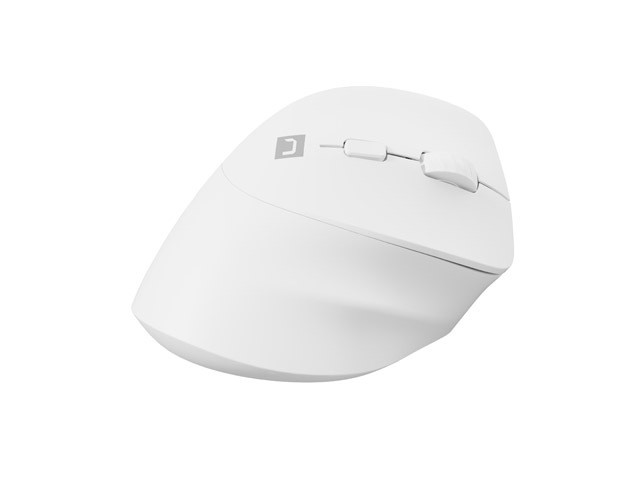 Brezžična vertikalna miška Crake 2 BT 5.2 + 2.4GHz bela 3