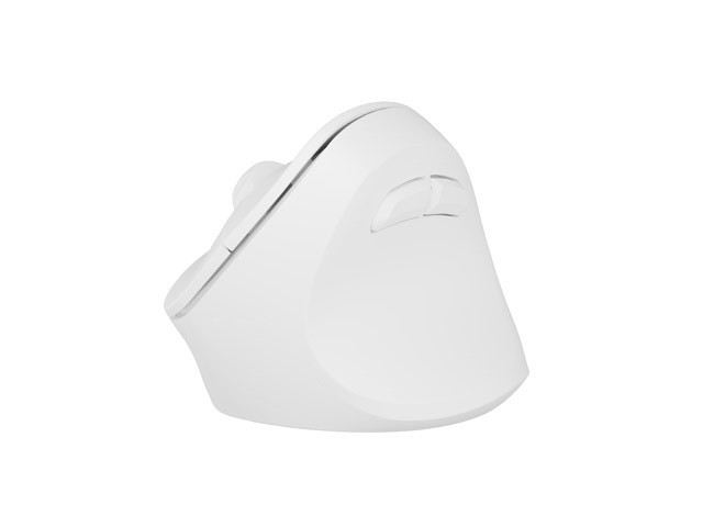 Brezžična vertikalna miška Crake 2 BT 5.2 + 2.4GHz bela 7