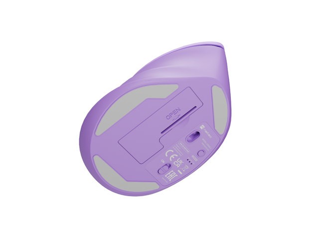 Brezžična vertikalna miška Crake 2 Pure Lavender 8