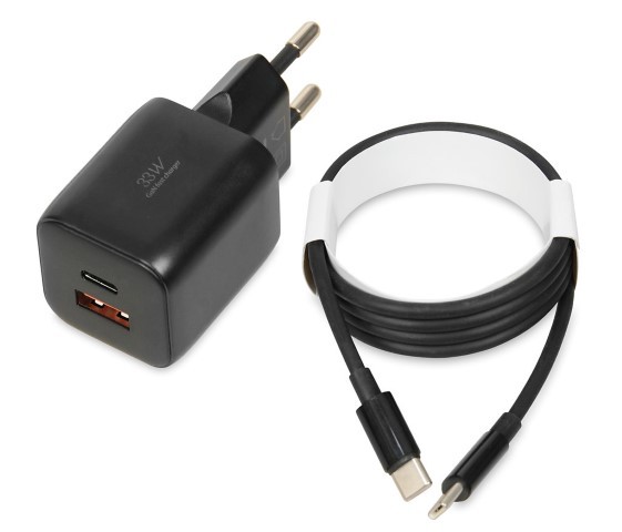 Omrežni polnilnik USB C 33W