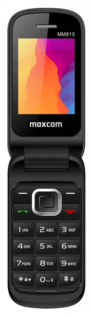 Mobilni telefon MM 815, Dual SIM, črn