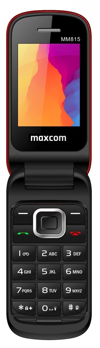 Mobilni telefon MM 815, Dual SIM, rdeč