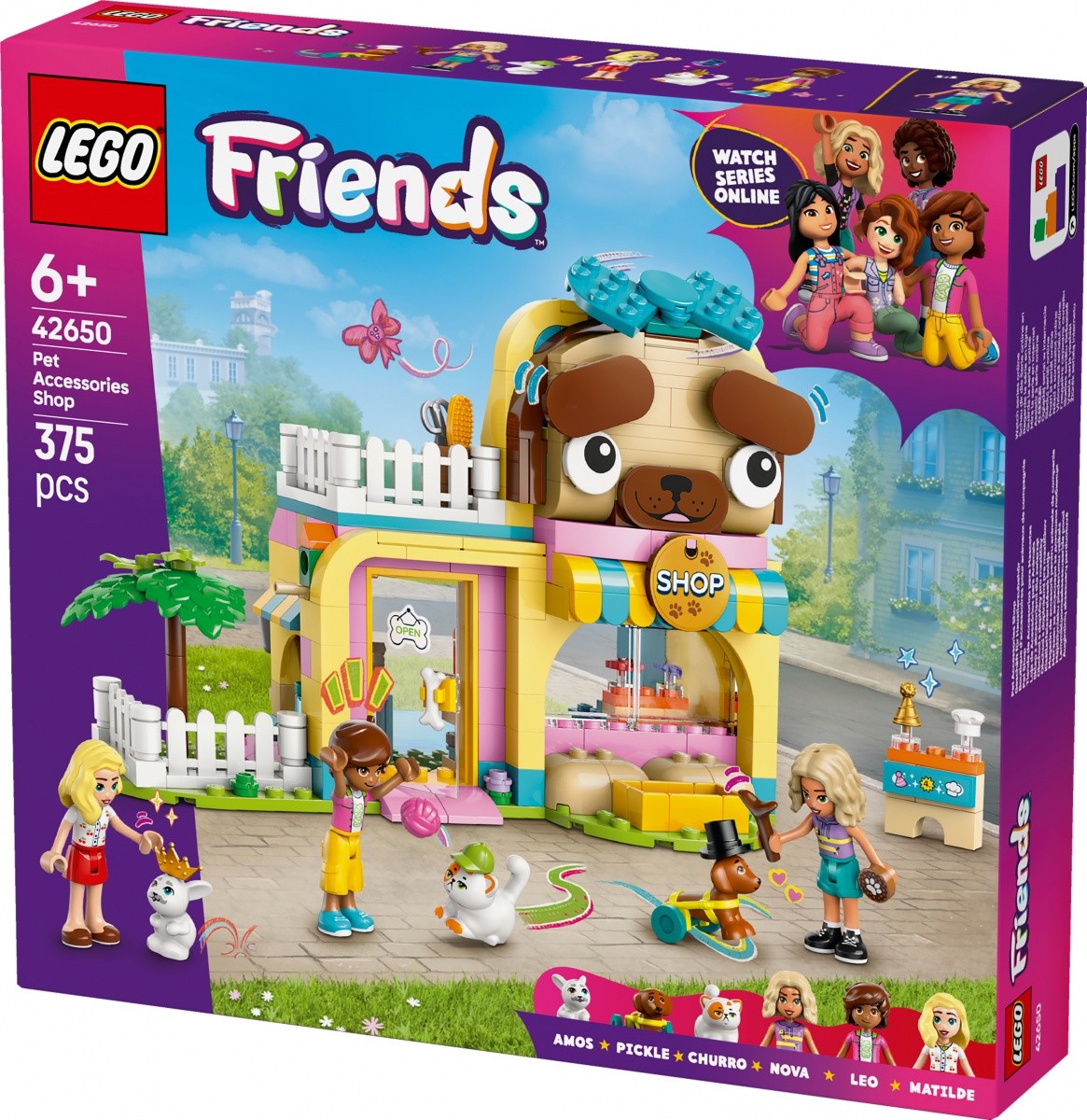 Gradbeni bloki Friends 42650, trgovina z dodatki za živali 2