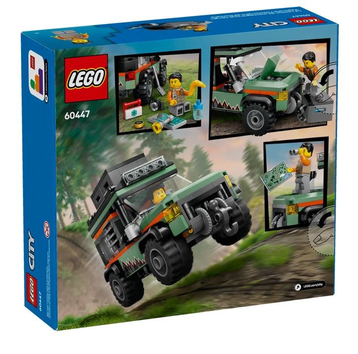 LEGO City 60447 Gorska terenska prikolica 4x4 2