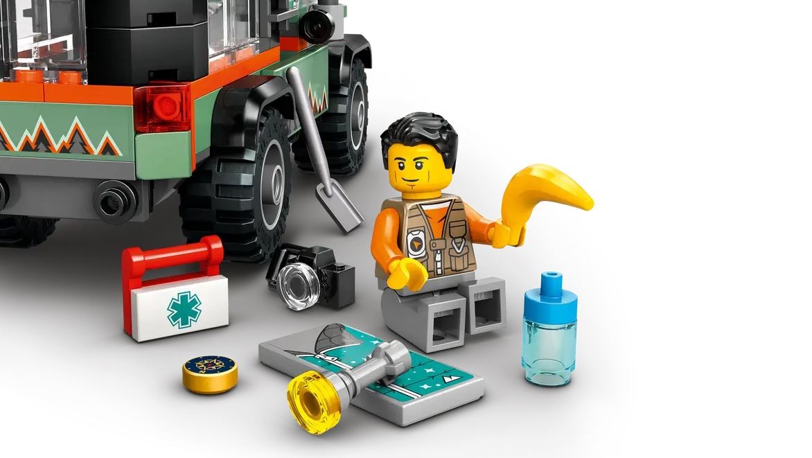 LEGO City 60447 Gorska terenska prikolica 4x4 8