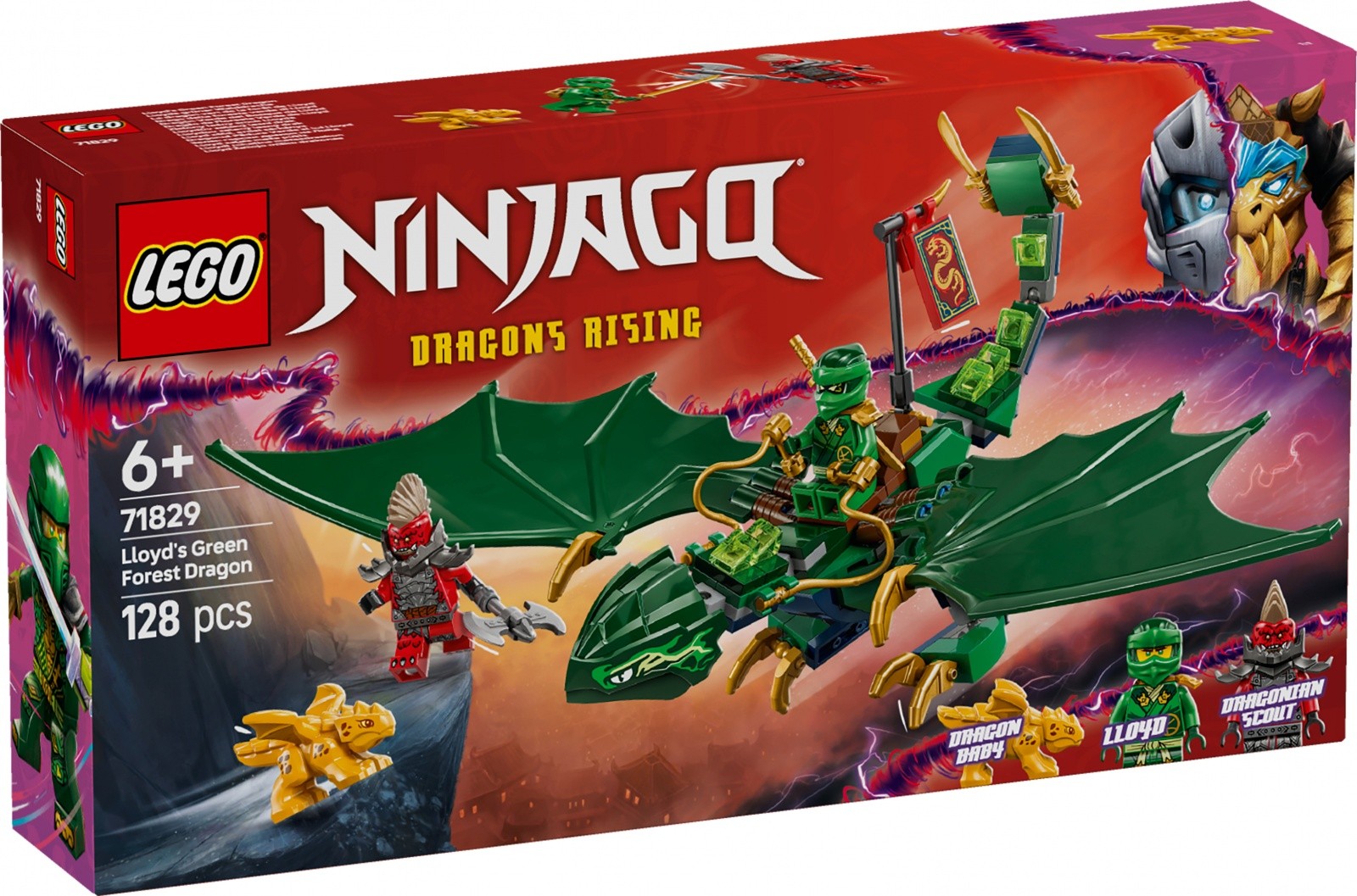 LEGO Ninjago 71829 Zmajev napad na gozdni zmaj Lloyda
