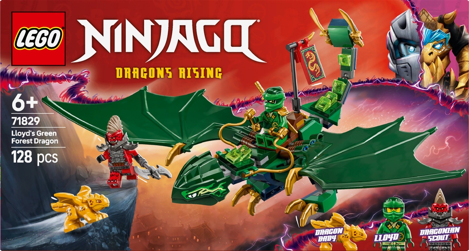LEGO Ninjago 71829 Zmajev napad na gozdni zmaj Lloyda 3