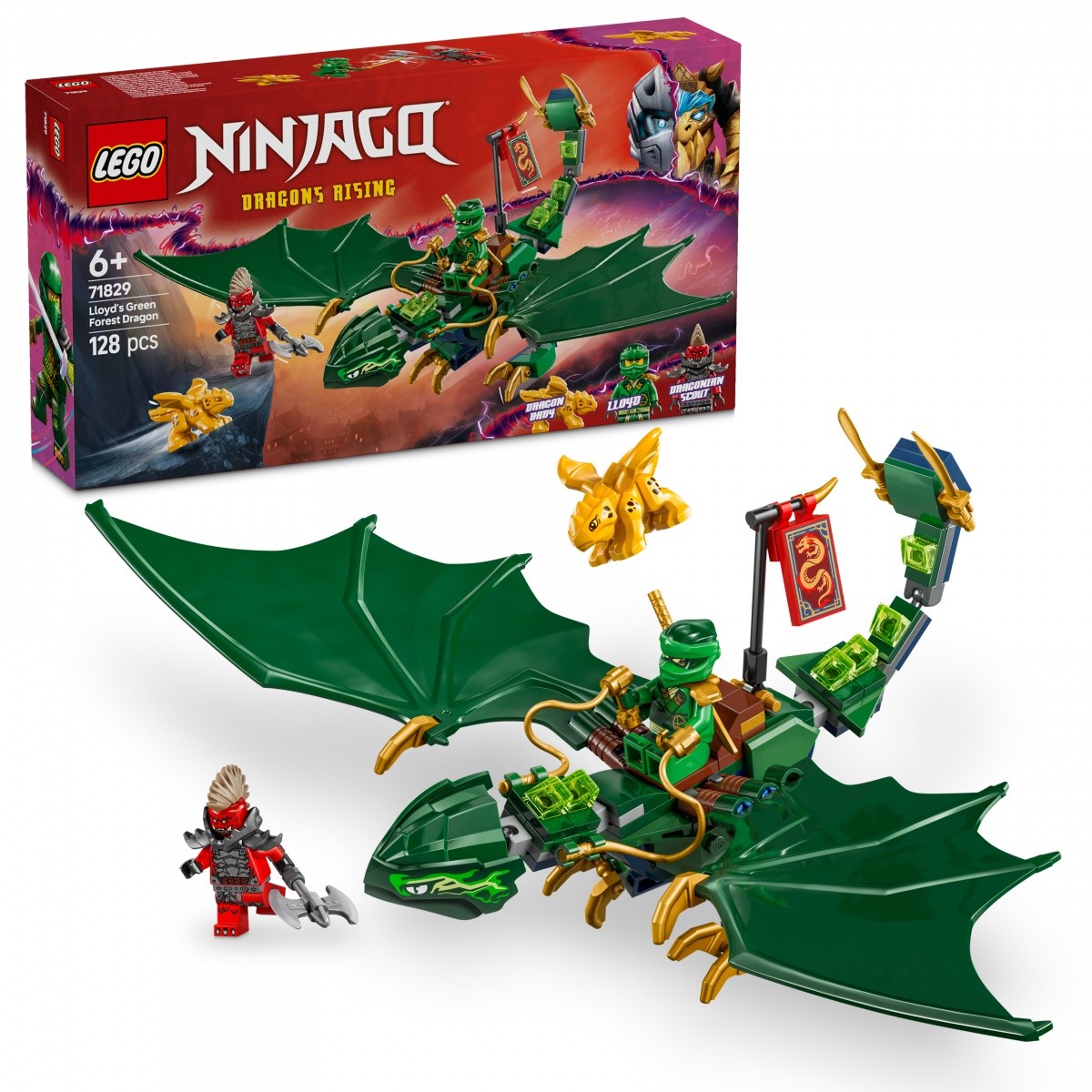 LEGO Ninjago 71829 Zmajev napad na gozdni zmaj Lloyda 4