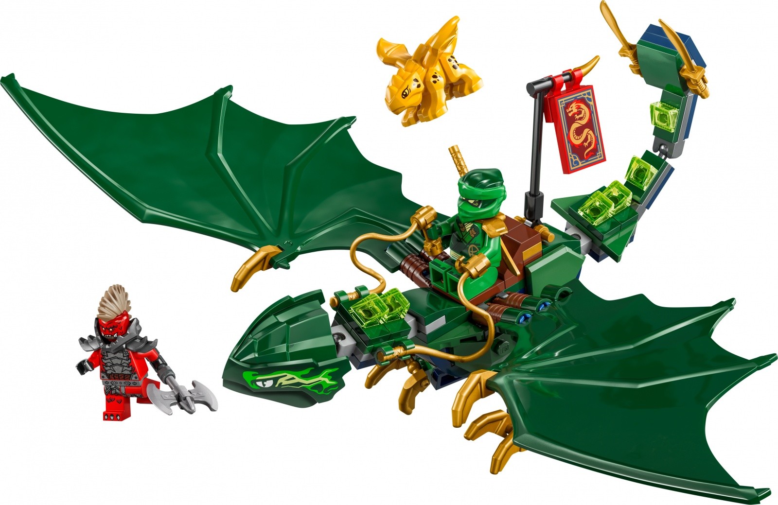 LEGO Ninjago 71829 Zmajev napad na gozdni zmaj Lloyda 5