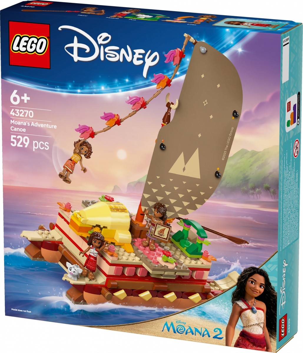 Gradbeni bloki Disney 43270, kajak avantura Vaiane 2