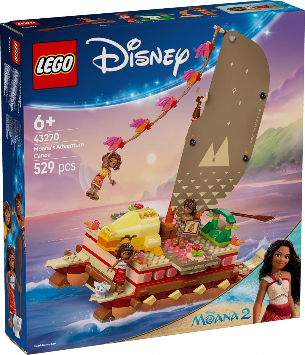 Gradbeni bloki Disney 43270, kajak avantura Vaiane