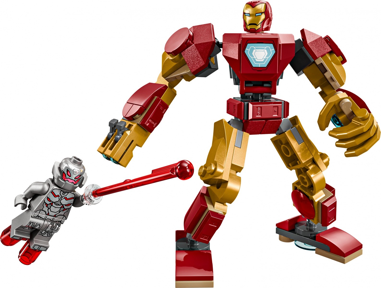 Gradbeni bloki Super Heroes 76307, Iron Man mech proti Ultronu 5