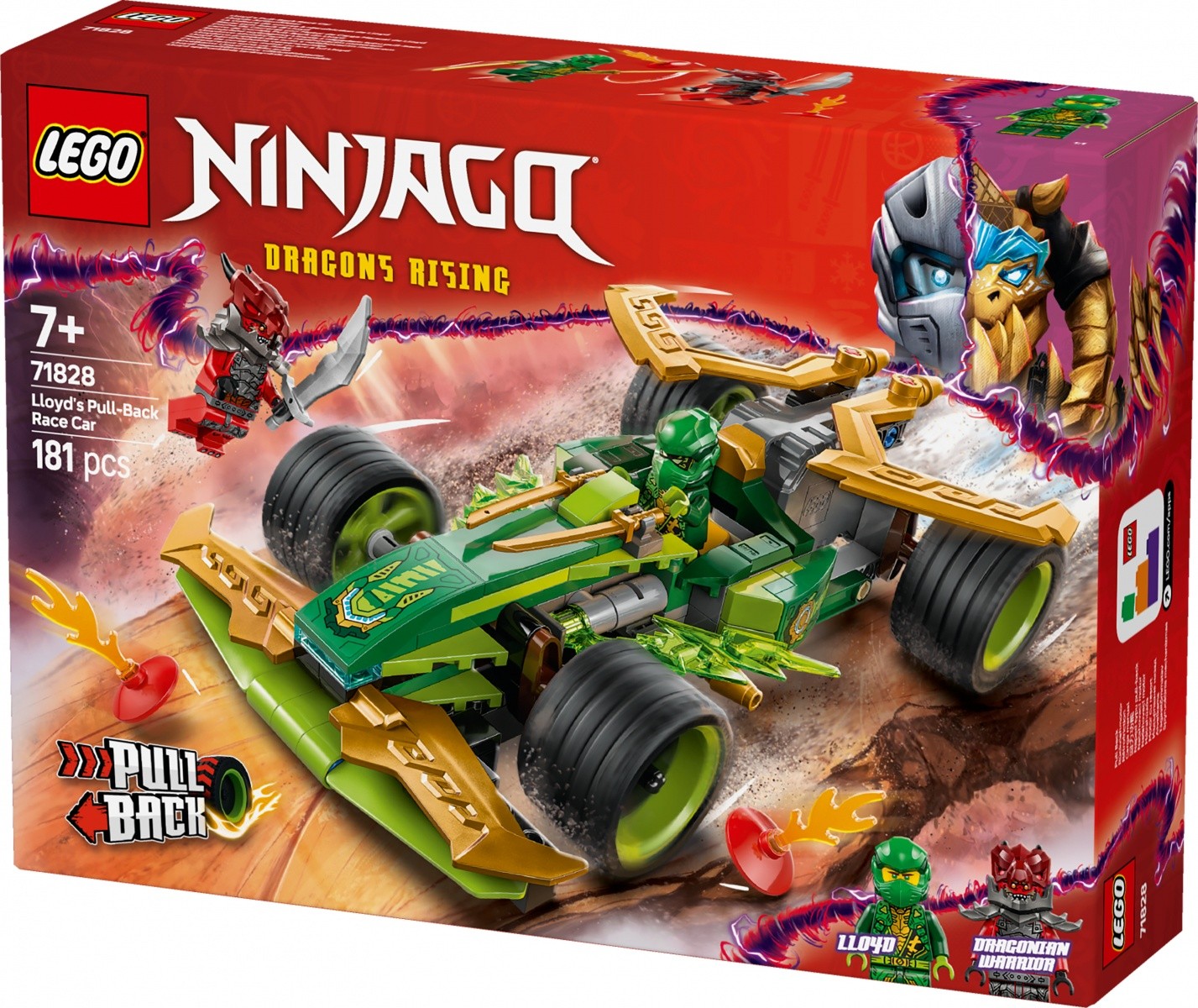 LEGO Ninjago 71828 Lloydov dirkalnik z pull-back pogonom, kocke 2